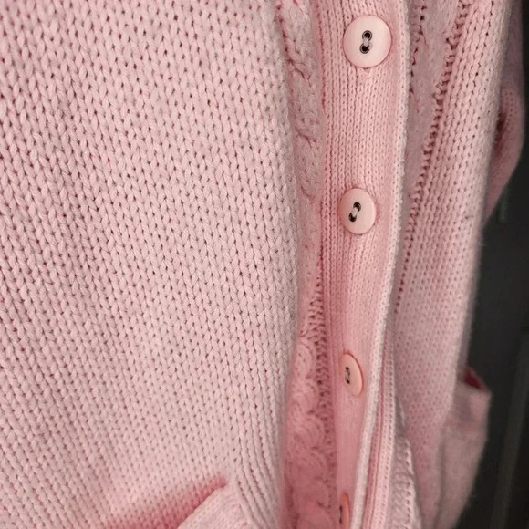 Vintage Venezia Womens Light Pink Cardigan Size 2X - Picture 2 of 8